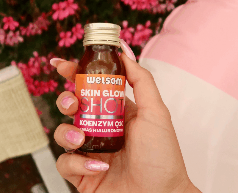 Skin Glow Shot z kwase hialuronowym i koenzymem Q10