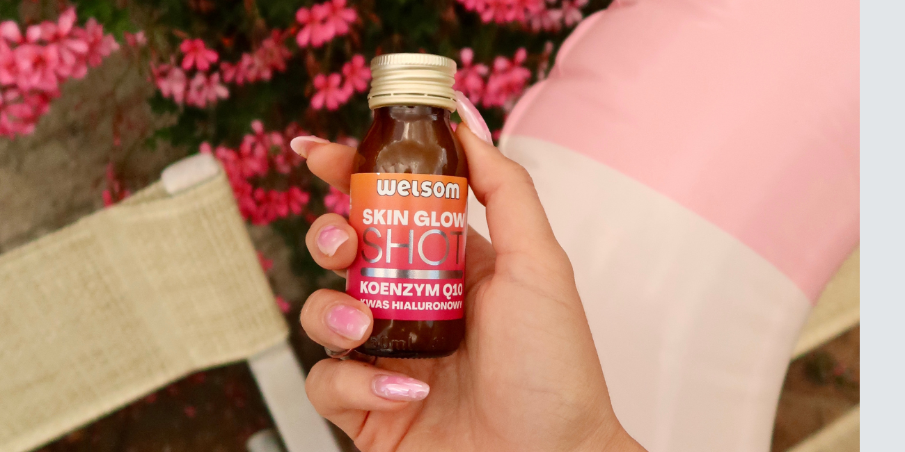 Skin Glow Shot z kwase hialuronowym i koenzymem Q10